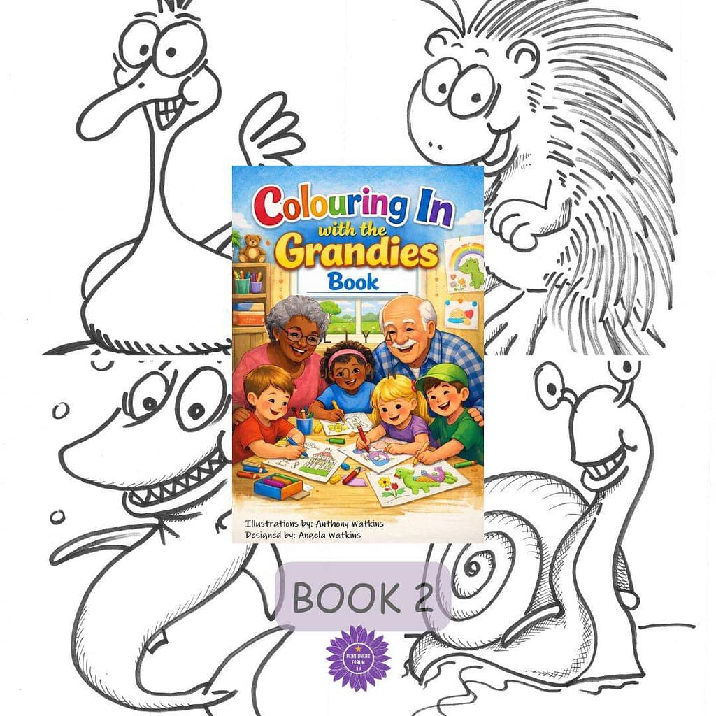 Waddle into creative time with JayJay Mr Duck & Friends. Created for colouring together across generations, this book invites grandparents and grandchildren to slow down, share stories, and create side by side.
