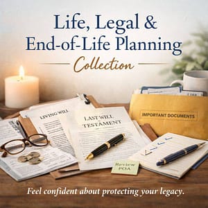 Life, Legal & End-of-Life Planning collection of guides